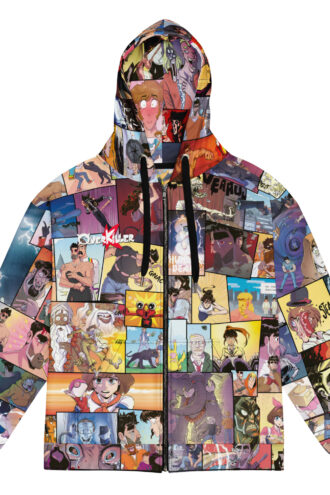 Sweat à capuche zippé Overkiller