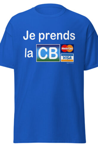 T-shirt je prends la CB