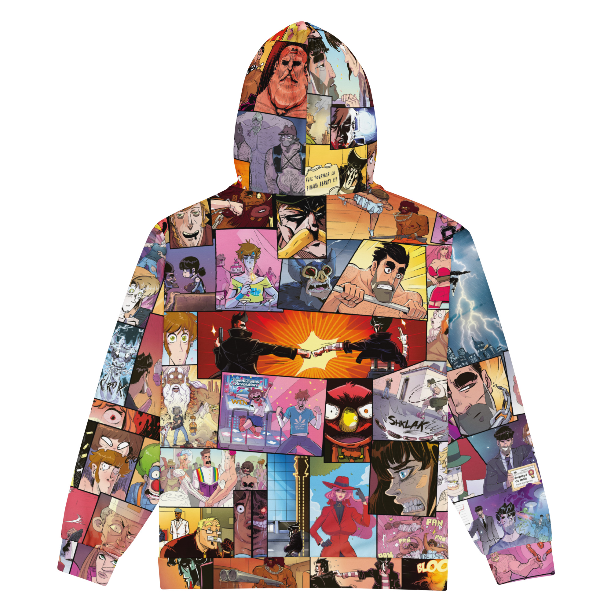 Sweat à capuche zippé Overkiller – Image 13