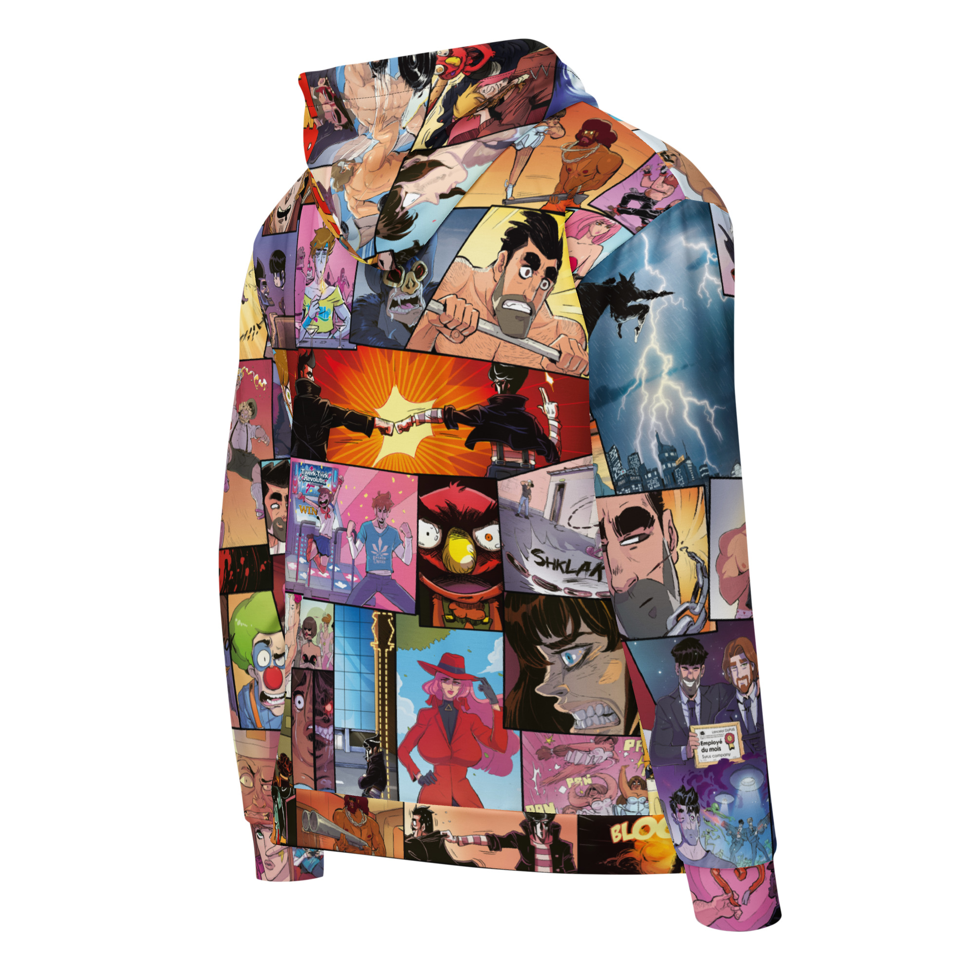 Sweat à capuche zippé Overkiller – Image 12